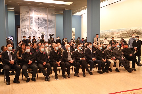 “黃河安瀾——王俊松山水畫展”在中國美術館舉辦